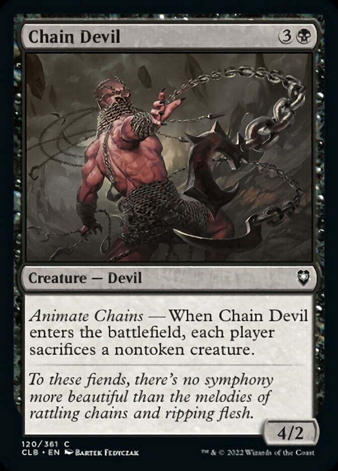 Chain Devil [Commander Legends: Battle for Baldur's Gate] | Exor Games New Glasgow