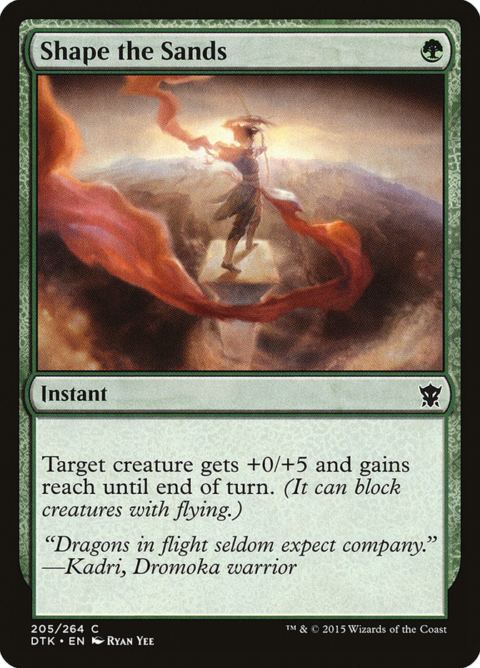 Shape the Sands [Dragons of Tarkir] | Exor Games New Glasgow