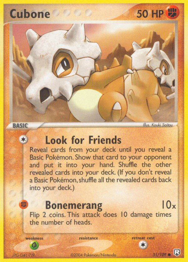 Cubone (51/109) [EX: Team Rocket Returns] | Exor Games New Glasgow