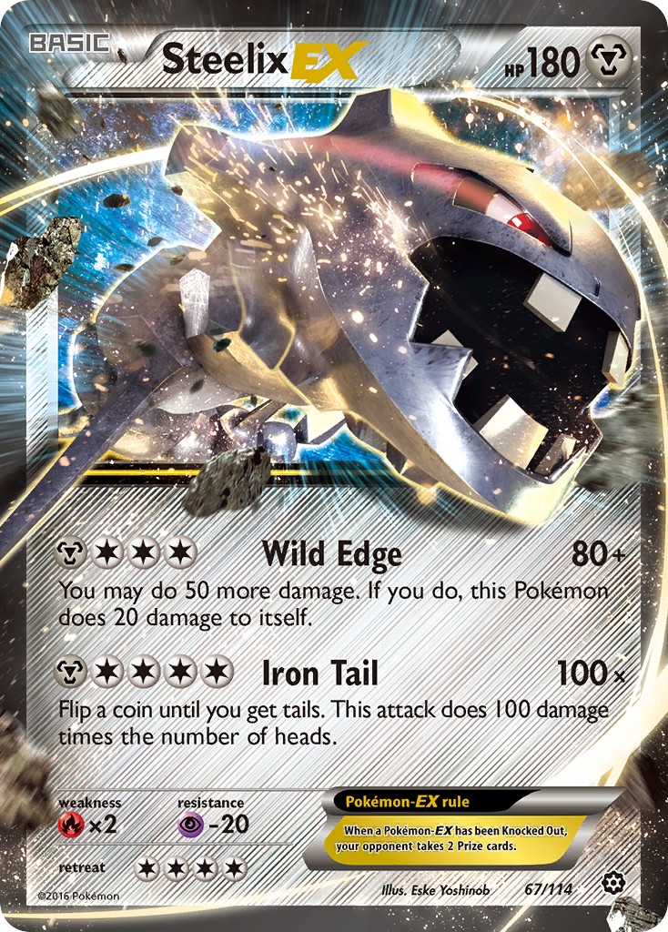 Steelix EX (67/114) [XY: Steam Siege] | Exor Games New Glasgow