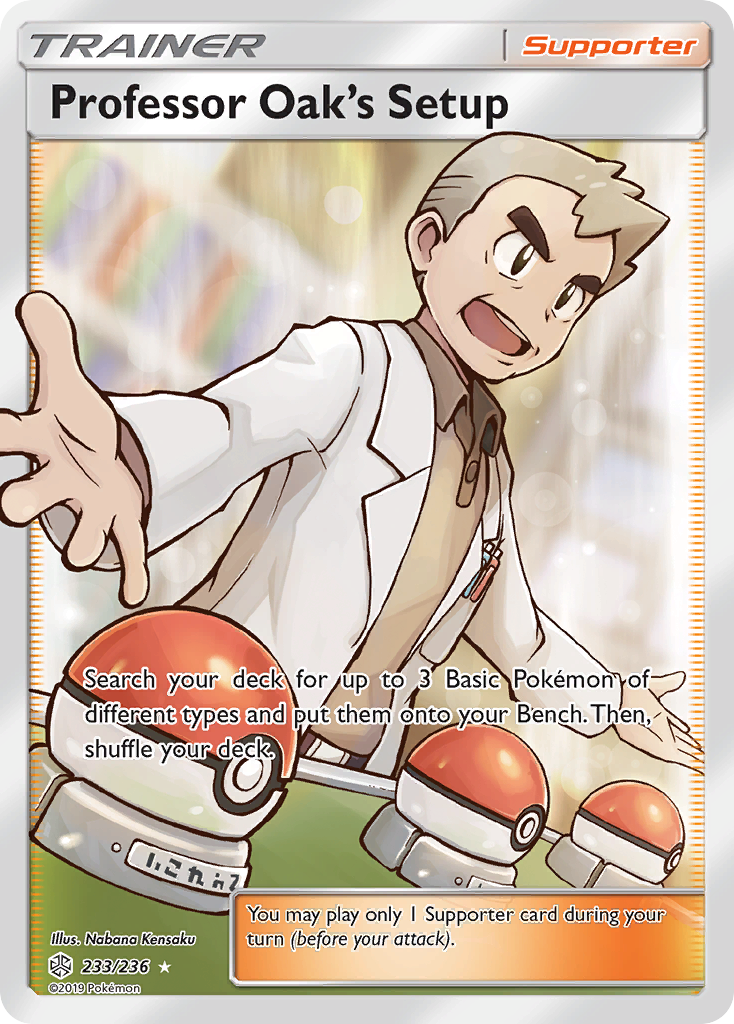 Professor Oak's Setup (233/236) [Sun & Moon: Cosmic Eclipse] | Exor Games New Glasgow