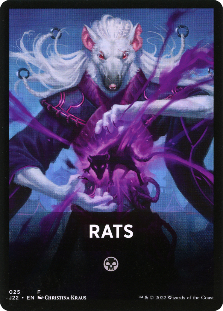 Rats Theme Card [Jumpstart 2022 Front Cards] | Exor Games New Glasgow