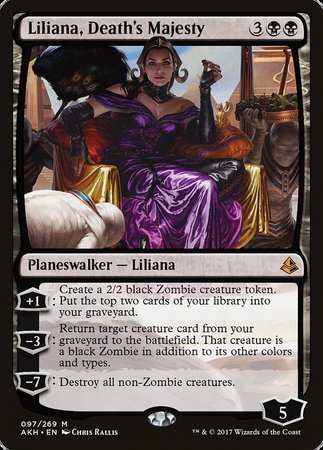 Liliana, Death's Majesty [Amonkhet] | Exor Games New Glasgow