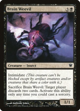 Brain Weevil [Innistrad] | Exor Games New Glasgow