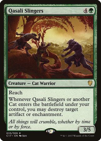 Qasali Slingers [Commander 2017] | Exor Games New Glasgow