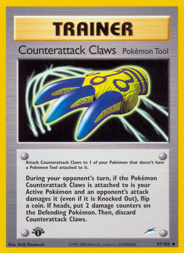 Counterattack Claws (97/105) [Neo Destiny 1st Edition] | Exor Games New Glasgow