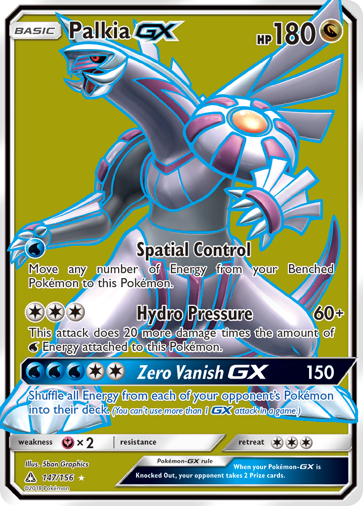 Palkia GX (147/156) [Sun & Moon: Ultra Prism] | Exor Games New Glasgow