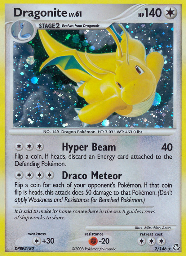 Dragonite (2/146) [Diamond & Pearl: Legends Awakened] | Exor Games New Glasgow