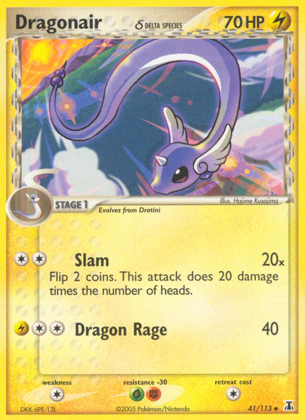 Dragonair (41/113) (Delta Species) [EX: Delta Species] | Exor Games New Glasgow