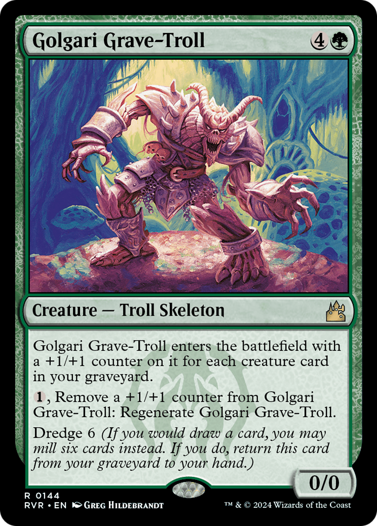 Golgari Grave-Troll [Ravnica Remastered] | Exor Games New Glasgow