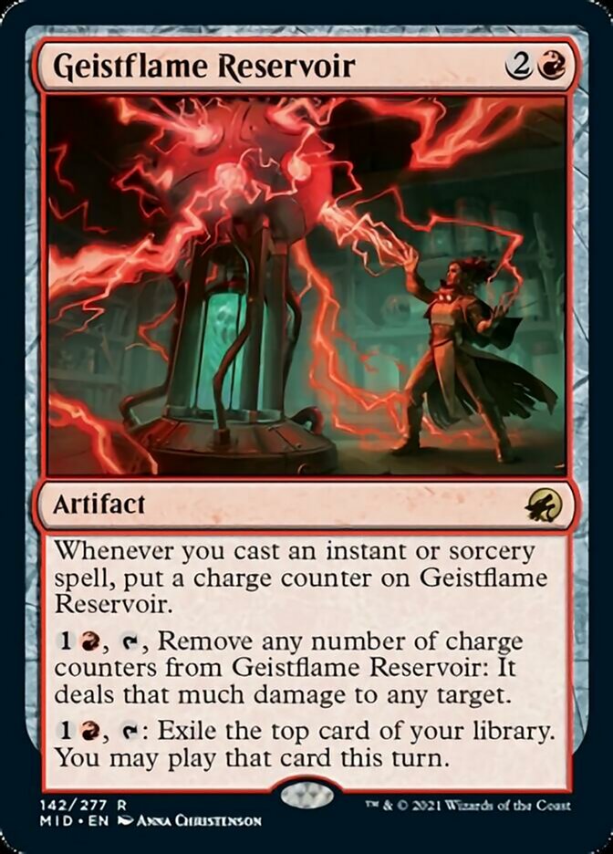 Geistflame Reservoir [Innistrad: Midnight Hunt] | Exor Games New Glasgow