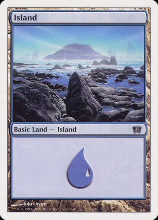 Island (335) [Eighth Edition] | Exor Games New Glasgow