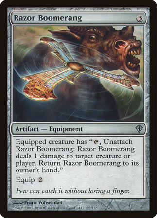 Razor Boomerang [Worldwake] | Exor Games New Glasgow