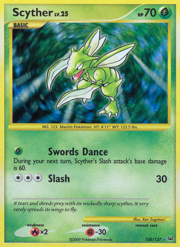 Scyther (130/127) [Platinum: Base Set] | Exor Games New Glasgow