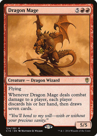 Dragon Mage [Commander 2016] | Exor Games New Glasgow