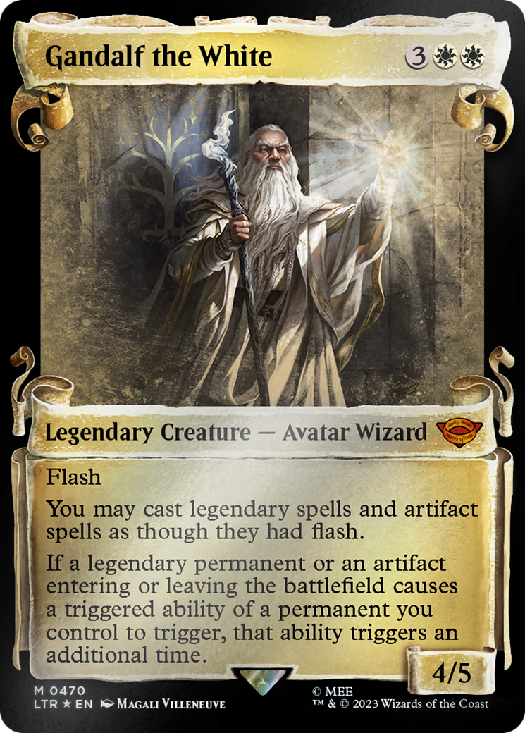 Gandalf the White [The Lord of the Rings: Tales of Middle-Earth Showcase Scrolls] | Exor Games New Glasgow