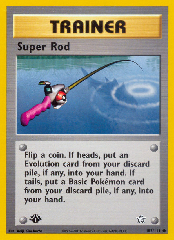 Super Rod (103/111) [Neo Genesis 1st Edition] | Exor Games New Glasgow