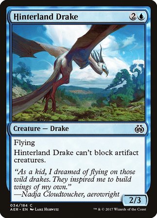 Hinterland Drake [Aether Revolt] | Exor Games New Glasgow