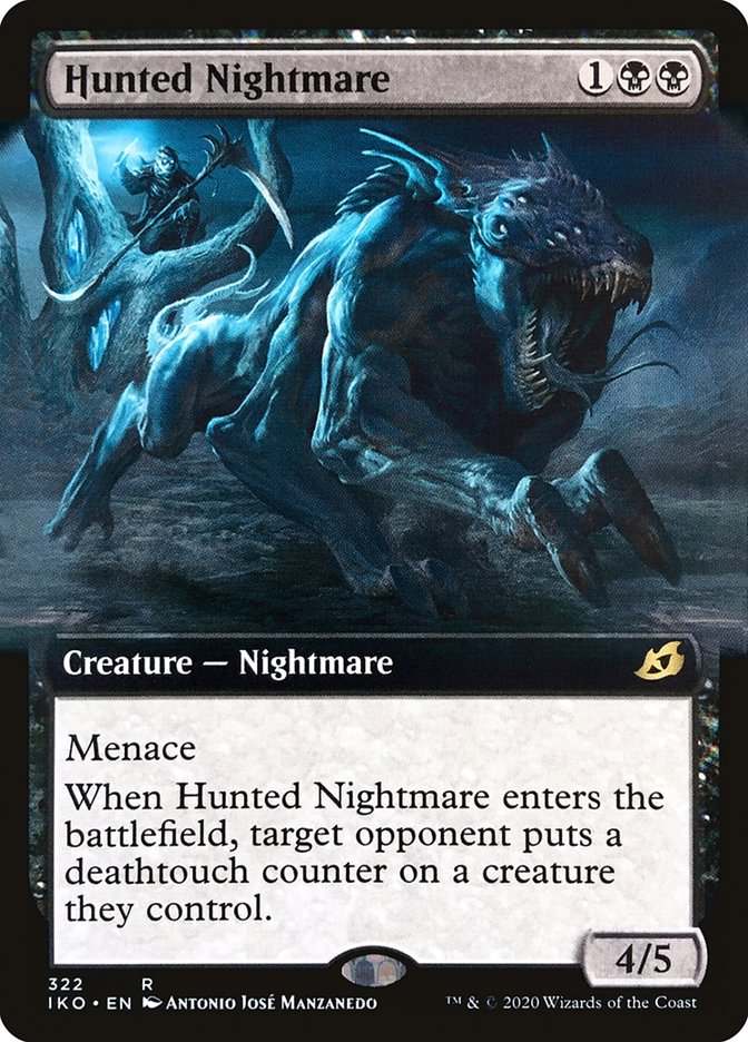 Hunted Nightmare (Extended Art) [Ikoria: Lair of Behemoths] | Exor Games New Glasgow