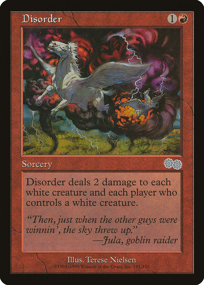 Disorder [Urza's Saga] | Exor Games New Glasgow