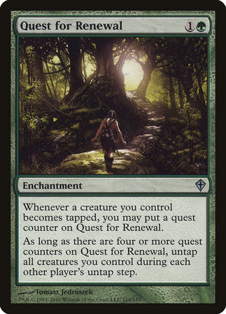 Quest for Renewal [Worldwake] | Exor Games New Glasgow