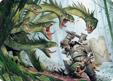 Lair of the Hydra Art Card [Dungeons & Dragons: Adventures in the Forgotten Realms Art Series] | Exor Games New Glasgow