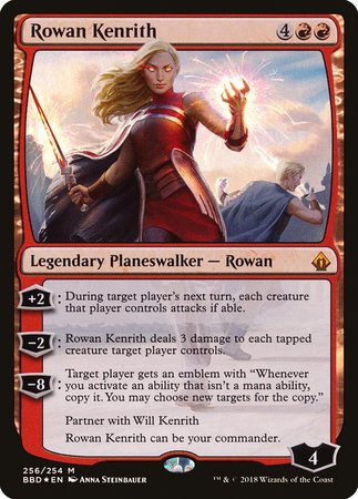 Rowan Kenrith (Alternate Art Foil) [Battlebond] | Exor Games New Glasgow