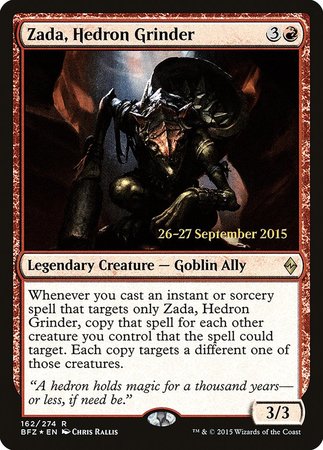 Zada, Hedron Grinder [Battle for Zendikar Promos] | Exor Games New Glasgow