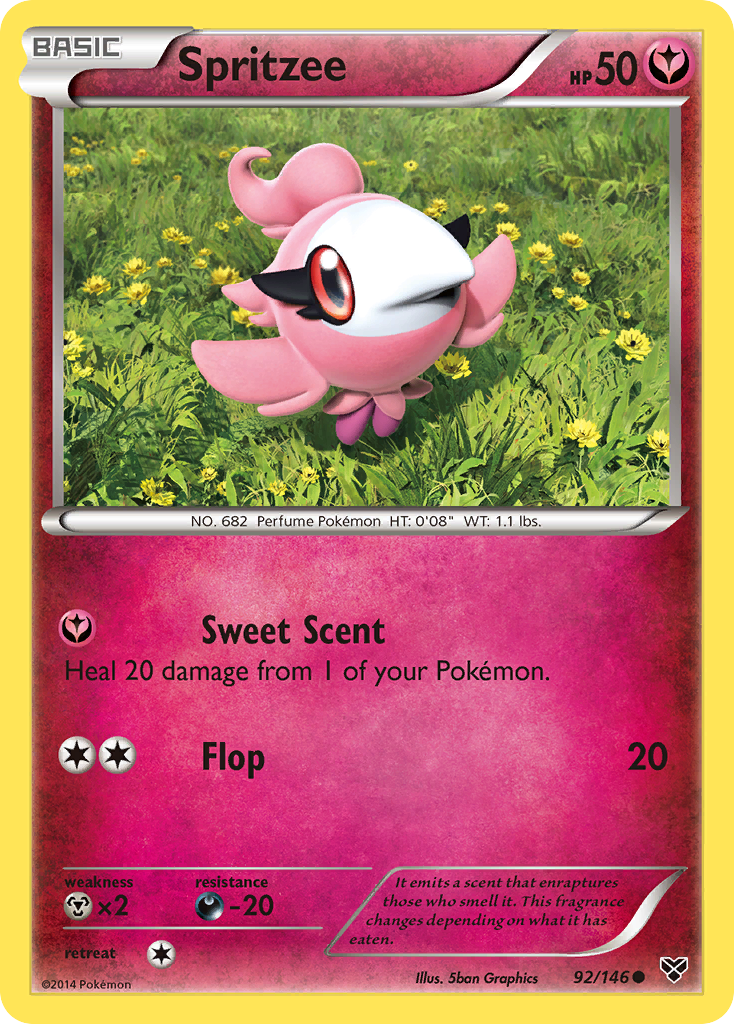 Spritzee (92/146) [XY: Base Set] | Exor Games New Glasgow