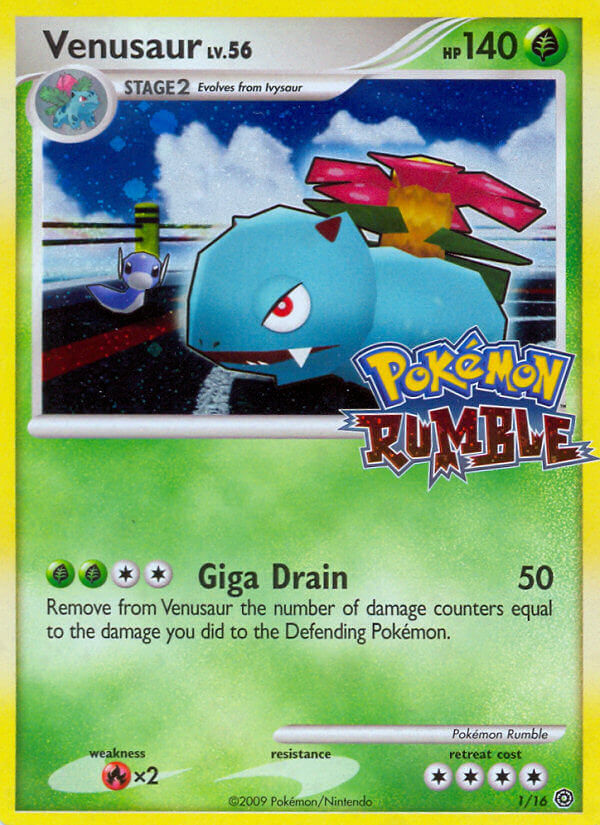 Venusaur (1/16) [Pokémon Rumble] | Exor Games New Glasgow