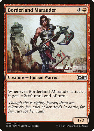 Borderland Marauder [Welcome Deck 2016] | Exor Games New Glasgow