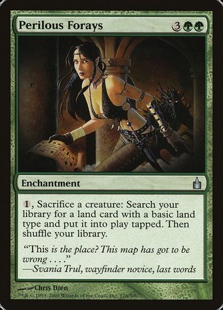 Perilous Forays [Ravnica: City of Guilds] | Exor Games New Glasgow