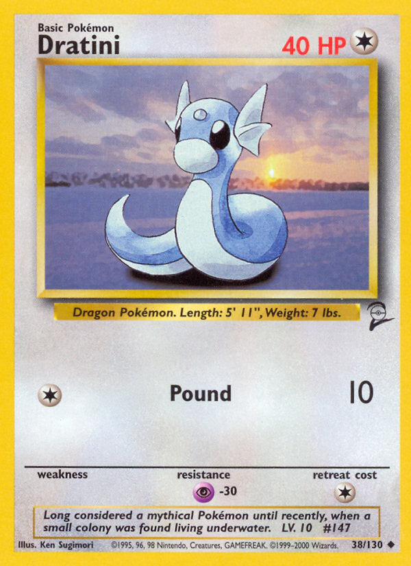 Dratini (38/130) [Base Set 2] | Exor Games New Glasgow