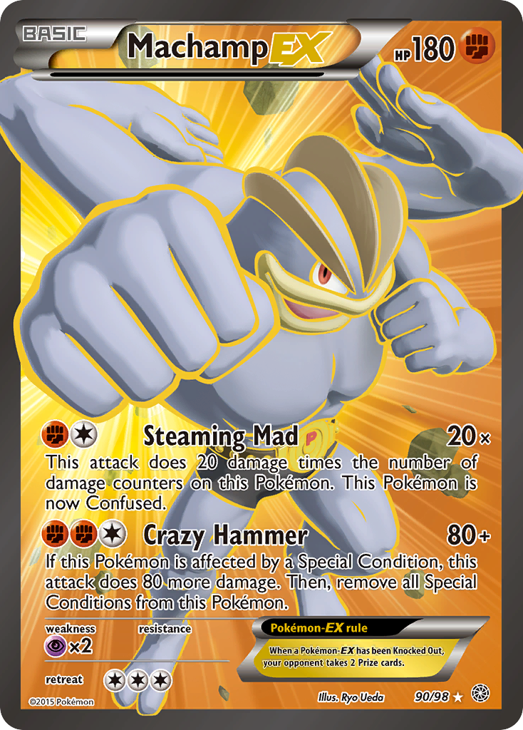 Machamp EX (90/98) [XY: Ancient Origins] | Exor Games New Glasgow