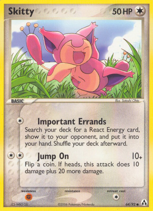 Skitty (64/92) [EX: Legend Maker] | Exor Games New Glasgow