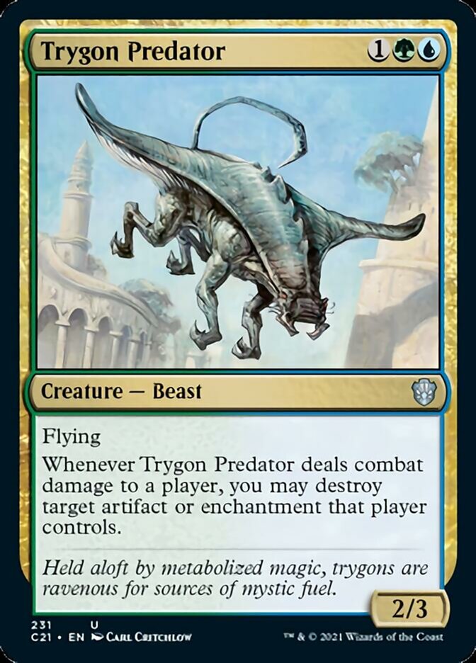 Trygon Predator [Commander 2021] | Exor Games New Glasgow