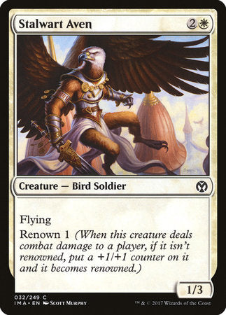 Stalwart Aven [Iconic Masters] | Exor Games New Glasgow