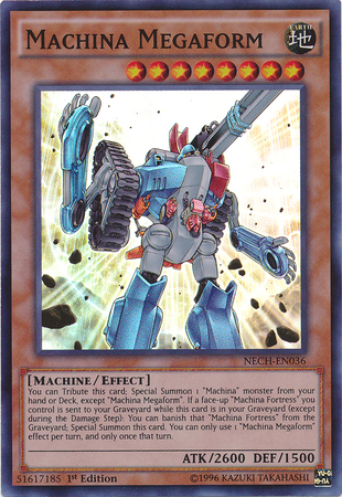 Machina Megaform [NECH-EN036] Super Rare | Exor Games New Glasgow