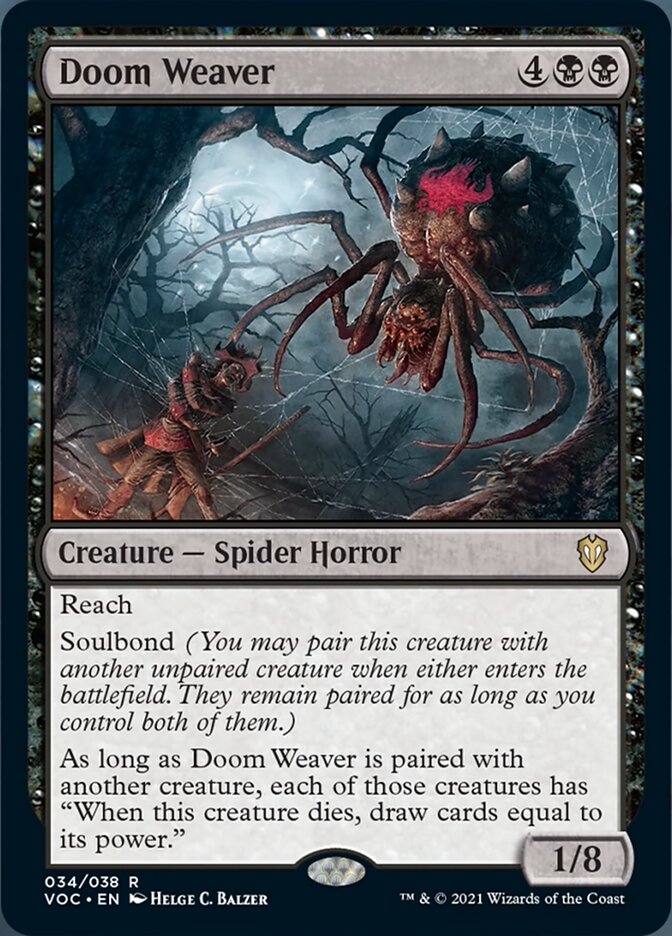 Doom Weaver [Innistrad: Crimson Vow Commander] | Exor Games New Glasgow