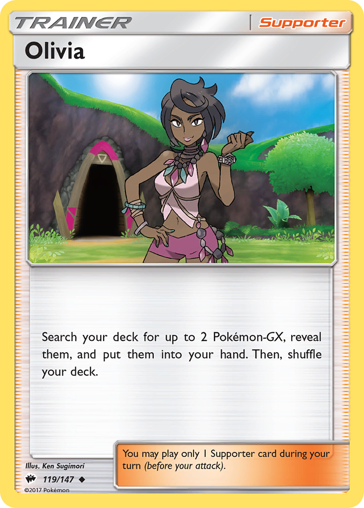 Olivia (119/147) [Sun & Moon: Burning Shadows] | Exor Games New Glasgow