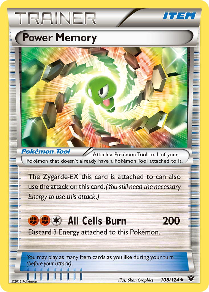 Power Memory (108/124) [XY: Fates Collide] | Exor Games New Glasgow