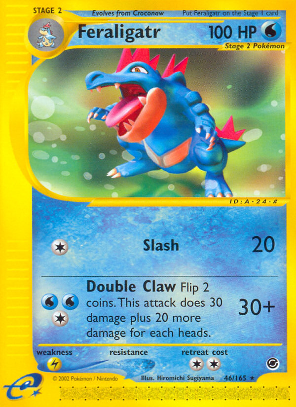 Feraligatr (46/165) [Expedition: Base Set] | Exor Games New Glasgow