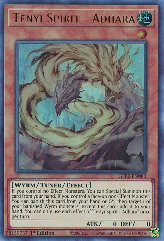 Tenyi Spirit - Adhara [GFP2-EN083] Ultra Rare | Exor Games New Glasgow