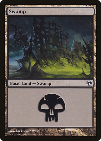 Swamp (238) [Scars of Mirrodin] | Exor Games New Glasgow