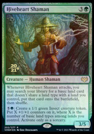 Hiveheart Shaman [Innistrad: Crimson Vow Prerelease Promos] | Exor Games New Glasgow