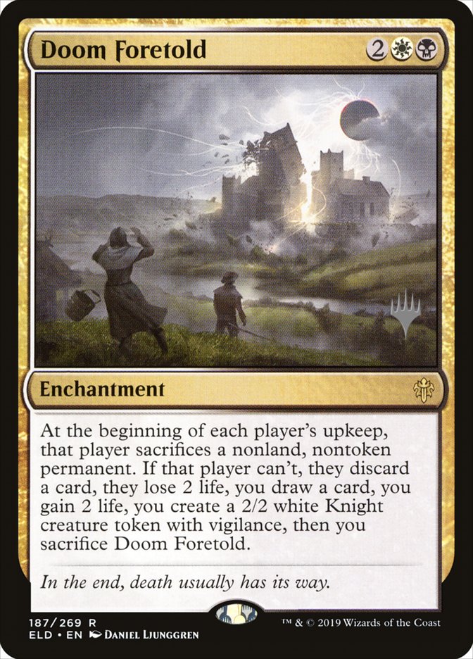 Doom Foretold (Promo Pack) [Throne of Eldraine Promos] | Exor Games New Glasgow