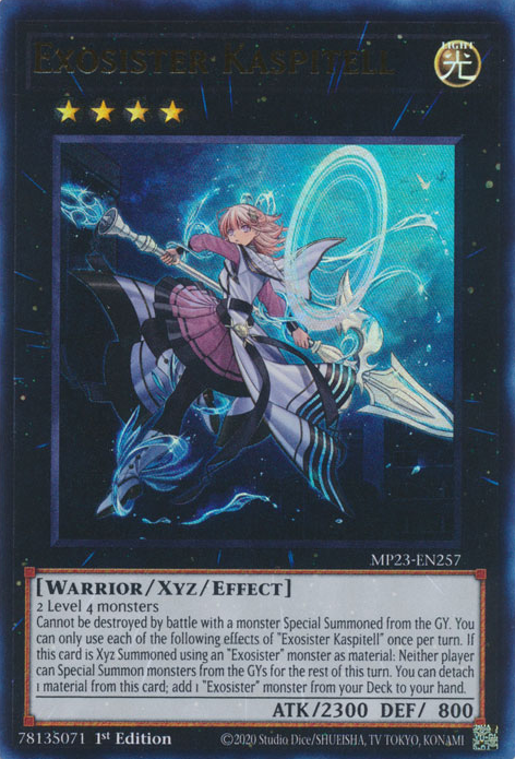 Exosister Kaspitell [MP23-EN257] Ultra Rare | Exor Games New Glasgow