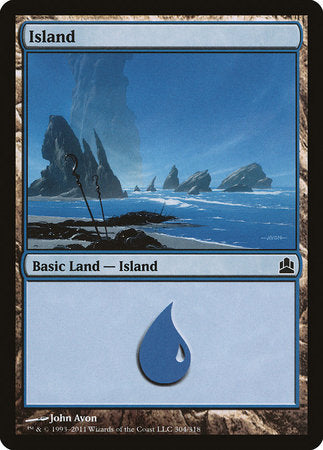 Island (304) [Commander 2011] | Exor Games New Glasgow