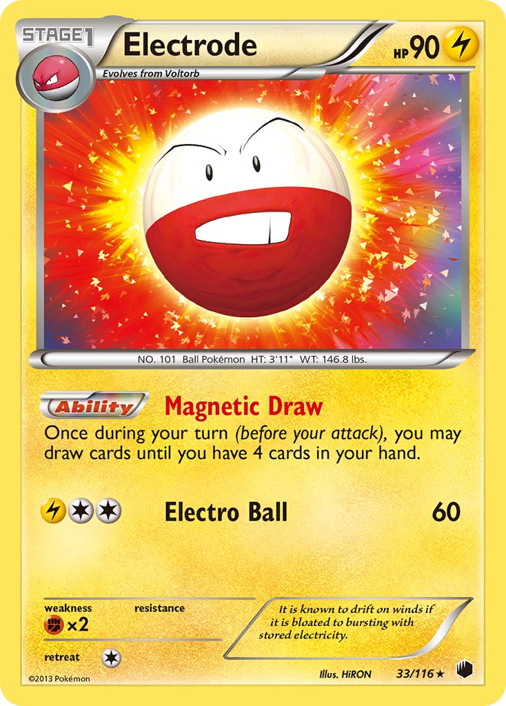 Electrode (33/116) (Theme Deck Exclusive) [Black & White: Plasma Freeze] | Exor Games New Glasgow