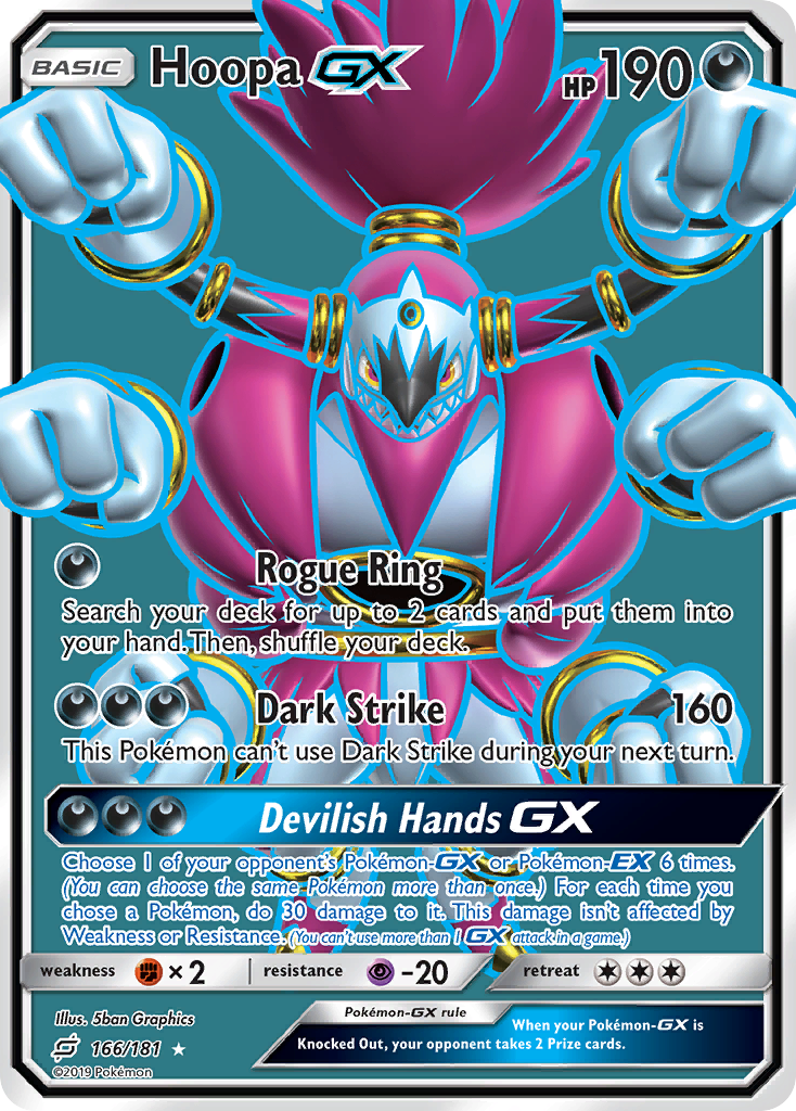 Hoopa GX (166/181) [Sun & Moon: Team Up] | Exor Games New Glasgow